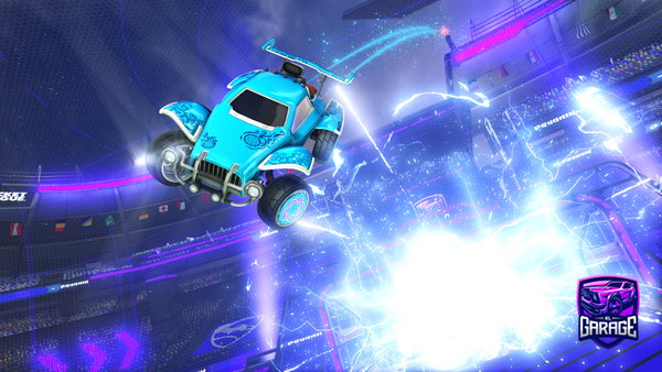 A Rocket League car design from Spaball