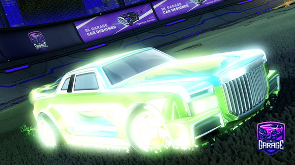 A Rocket League car design from DeathCrafter