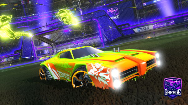 A Rocket League car design from xXB0MBARDXx