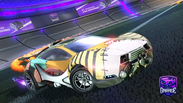 A Rocket League car design from Hie0318