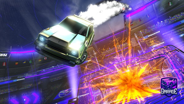 A Rocket League car design from TH3REALPAPS