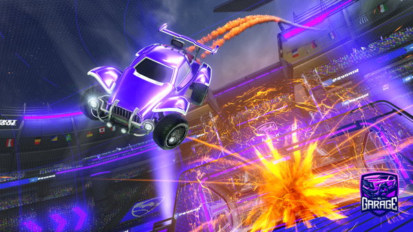 A Rocket League car design from Ez_____only
