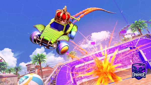 A Rocket League car design from Agentransu