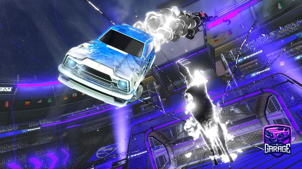 A Rocket League car design from ayooo00