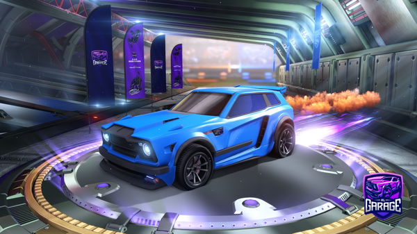 A Rocket League car design from LewanDOVasco