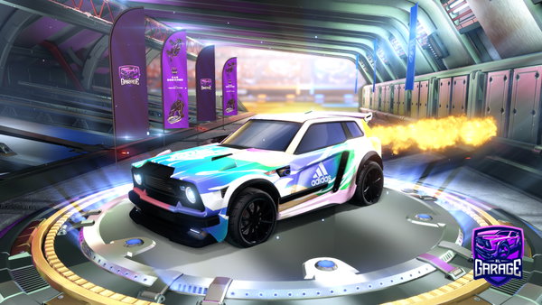 A Rocket League car design from yanel