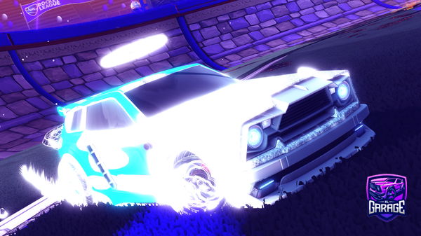A Rocket League car design from PandaRLOnTT