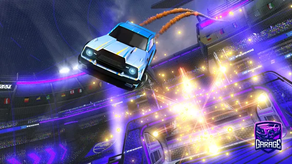 A Rocket League car design from anthxny39