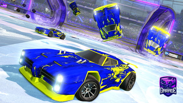 A Rocket League car design from Damphedgehog406