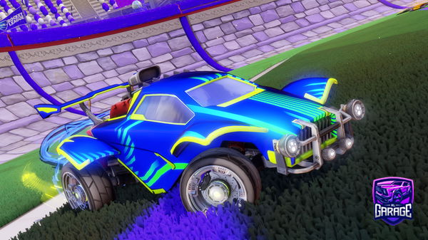 A Rocket League car design from BransonWinn