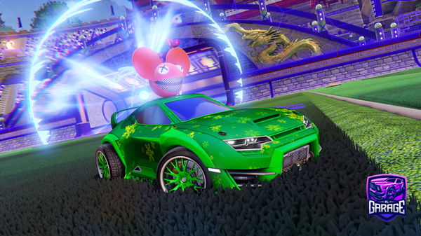 A Rocket League car design from Zirered