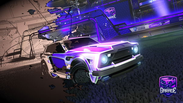 A Rocket League car design from FlashYuxn