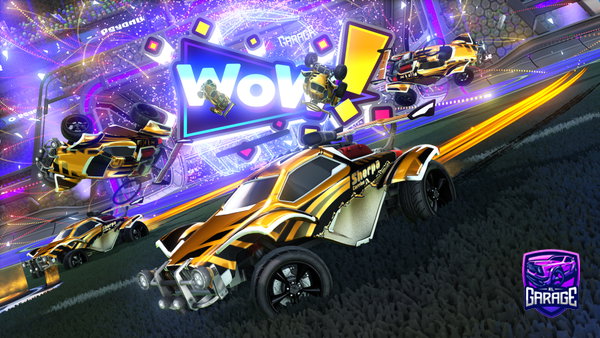 A Rocket League car design from xNick2107