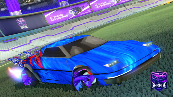 A Rocket League car design from G2186