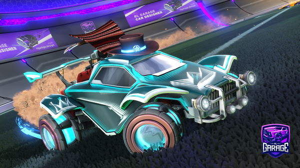 A Rocket League car design from DotFranci