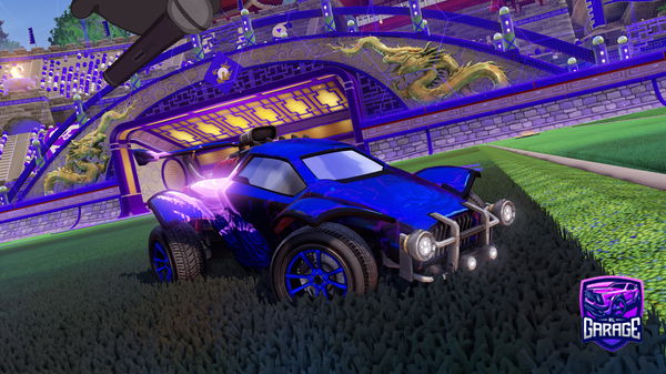 A Rocket League car design from bbone99can