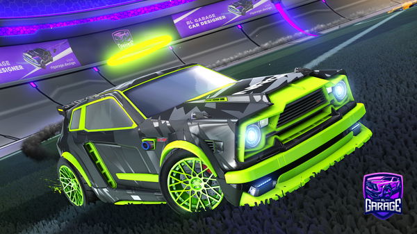 A Rocket League car design from LividFalcon