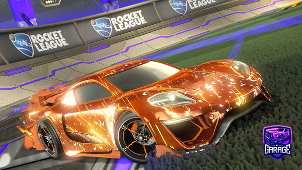 A Rocket League car design from Sleepless8