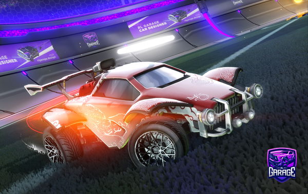 A Rocket League car design from Nigg_Btw