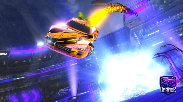 A Rocket League car design from yankystanky