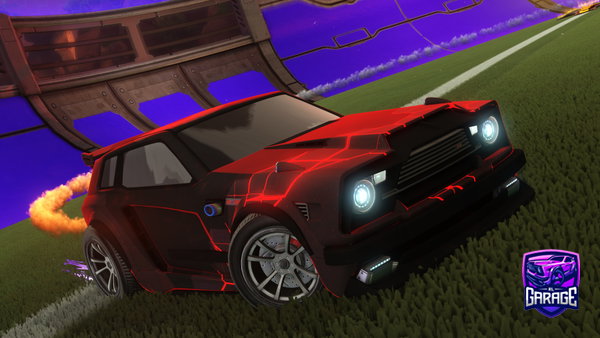 A Rocket League car design from beatking9