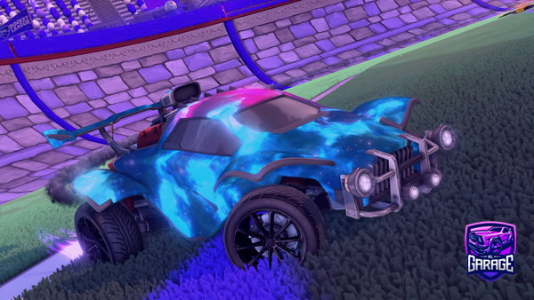 A Rocket League car design from Goldkargashik