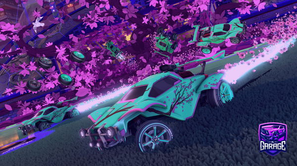 A Rocket League car design from NBA2HUDSON