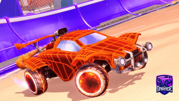 A Rocket League car design from senseiajay