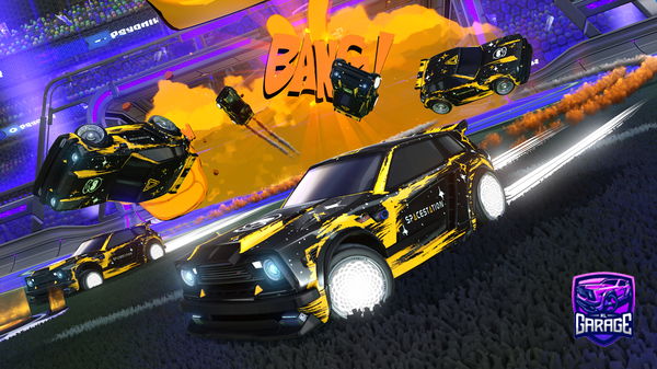 A Rocket League car design from Nerfado