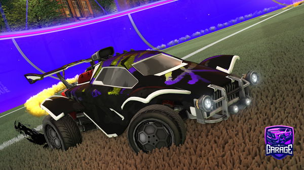 A Rocket League car design from JuanPTR