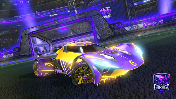 A Rocket League car design from MasterBuilder