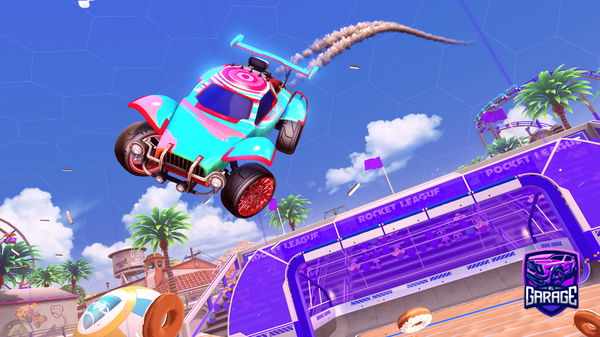 A Rocket League car design from SniperNG18