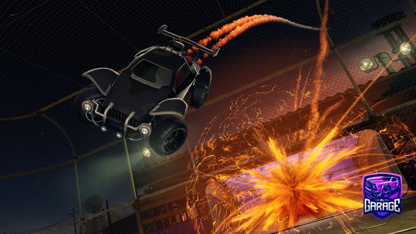 A Rocket League car design from LitVersus