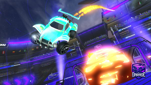 A Rocket League car design from Aubergine3256