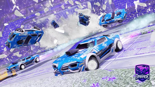 A Rocket League car design from Deceno