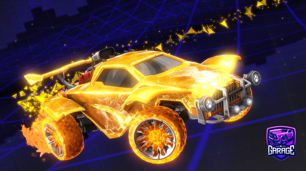 A Rocket League car design from Bhaus42