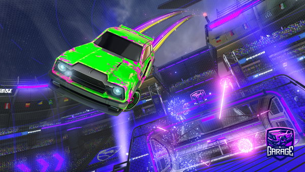 A Rocket League car design from Macius54