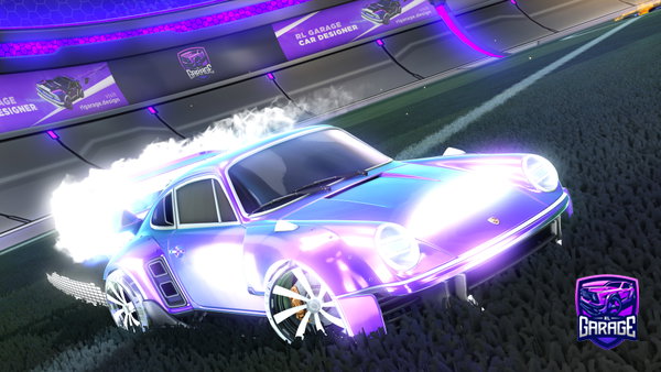 A Rocket League car design from Astro_haze_
