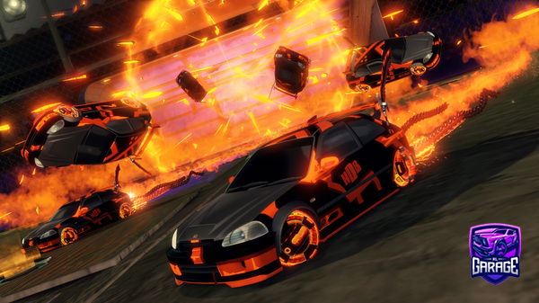 A Rocket League car design from PUSHKAL2007