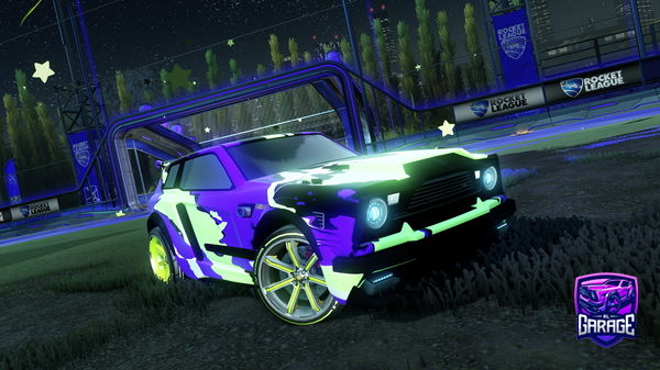A Rocket League car design from Devonimus