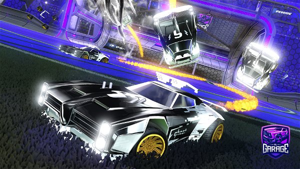 A Rocket League car design from Rizzo_RL1