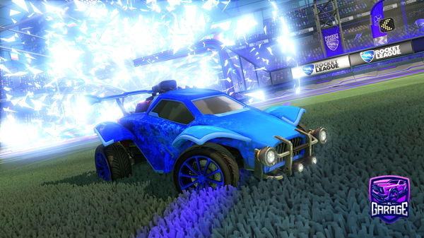 A Rocket League car design from Crazysquirrel55