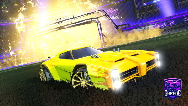 A Rocket League car design from Joe853