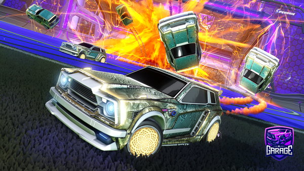 A Rocket League car design from zLqa_Kea