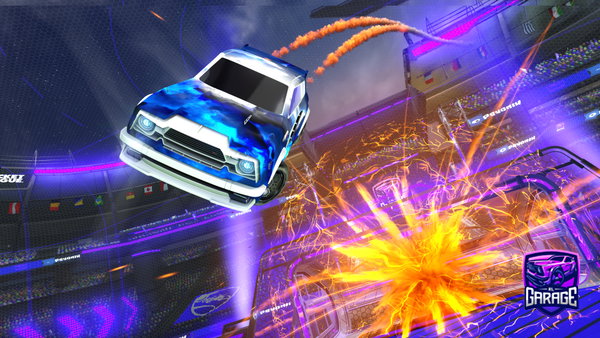 A Rocket League car design from c4shhh