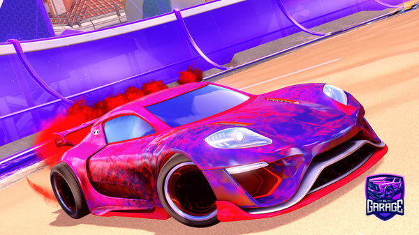 A Rocket League car design from aceemann26