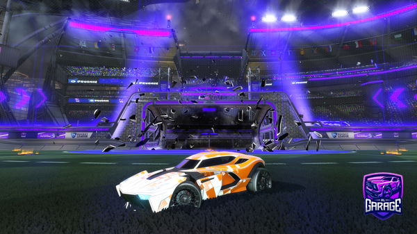 A Rocket League car design from WhiteKing