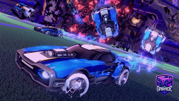 A Rocket League car design from freez3ddy3