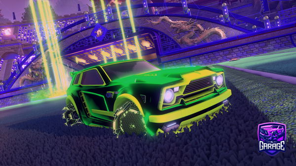 A Rocket League car design from Chocoogamez