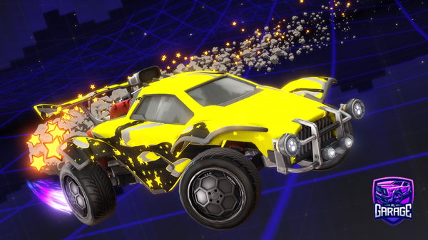 A Rocket League car design from LaettaButter